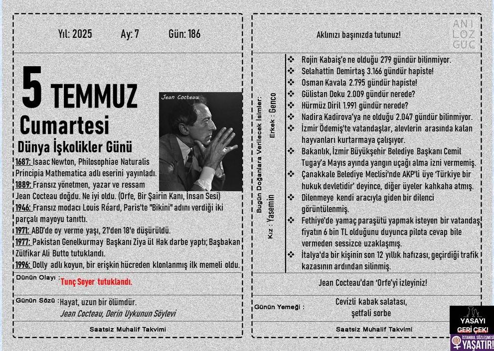 Dünya İşkolikler Günü 1